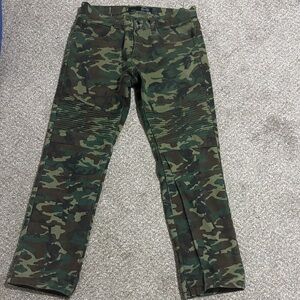 Camo Print Pants